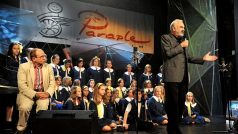 Zdeněk Svěrák a koncert Dobročinné akademie Centra Paraple 2010