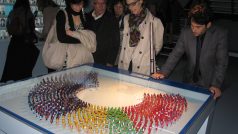 Parlamentarium nabízí i model křesel v Evropském parlamentu.