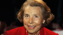 Majitelka kosmetického impéria L´Oréal Liliane Bettencourtová