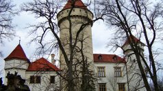 Zámek Konopiště patřil Františku Ferdinandovi d´Este