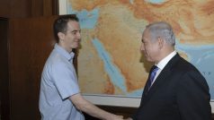 Ilan Grapel s izraelským premiérem Netanjahuem