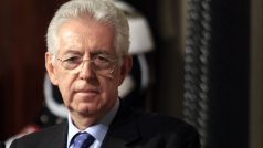 Nově nastupující italský premiér Mario Monti