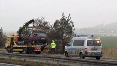 Havarovaný vůz byl po nehodě značně poškozen