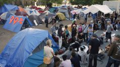 Demonstranti z hnutí Occupy LA se připravují na policejní zátah