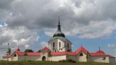 Celkový pohled na areál kostela, který byl zařazen na seznam památek UNESCO