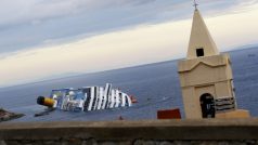 Ztroskotaná loď Costa Concordia