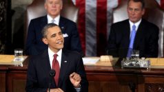 Americký prezident Barack Obama pronesl tradiční výroční zprávu o stavu unie.