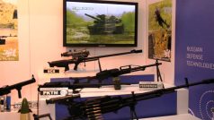 Nejnovější techniku nabízejí vystavovatelů na veletrh DEFEXPO India 2012