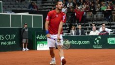 Viktor Troicki byl v utkání jednoznačně slabším hráčem