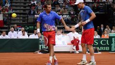Radek Štěpánek a Tomáš Berdych
