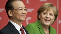 Strojírenský veletrh v Hannoveru zahájila Angela Merkelová a Wen Ťia-pao