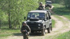 Chemici na cvičení v Radčicích před odjezdem do Afghánistánu