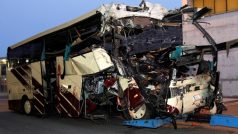 Vrak belgického autobusu, ve kterém zemřelo 28 lidí