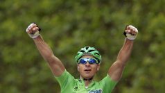 Slovenský cyklista Peter Sagan slaví další vítězství na Tour