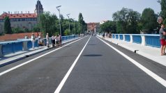 Zprovoznění mostu mezi Brandýsem nad Labem a Starou Boleslaví