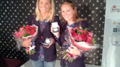 Kristýna Kolcová a Markéta Sluková v Českém domě