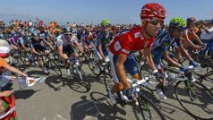 Španěl Alejandro Valverde ztratil kvůli pádu červený trikot pro lídra Vuelty