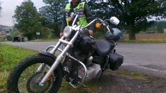 Hromadná nehoda motorkářů - Dlouhá Brtnice
