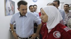 Šéf Mezinárodního výboru Červeného kříže Peter Maurer navštívil Sýrii