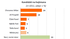 Preferovaný hejtman - Plzeňský kraj