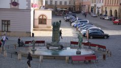 Arionova kašna v Olomouci