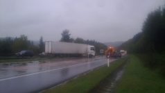 Hromadná nehoda na D1