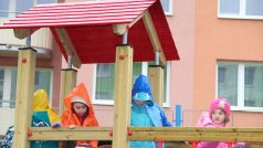 Nové dětské hřiště na sídlišti Hvězdárna v Jindřichově Hradci