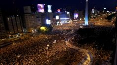 V Buenos Aires protestovalo podle odhadů 700 tisíc lidí