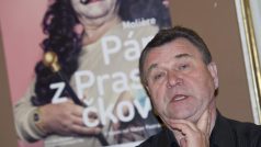 Tisková konference k nové inscenaci Pán z Prasečkova, Václav Postránecký