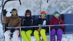 Sedačková lanovka poslouží nejen lyžařům a snowboardistům, ale i turistům