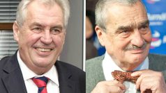 Miloš Zeman a Karel Schwarzenberg