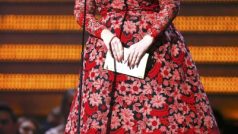 Britská zpěvačka Adele na udílení cen Grammy