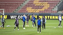 Trénink FC Chelsea na Spartě