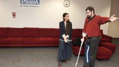 Yoani Sánchez na návštěvě Českého rozhlasu