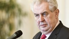 Prezident republiky Miloš Zeman přijal hejtmany na Pražském hradě