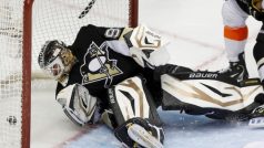 Gólman Tomáš Vokoun v nočním zápase s Bostonem inkasoval jen jednou a Pittsburgh si tak připsal 9. vítězstvív  řadě