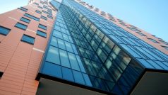 AZ Tower v Brně. Se 111 metry v roce 2013 nejvyšší budova v Česku