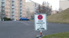 Čištění ulic, které začalo v Teplicích, na sídlišti Nová Ves