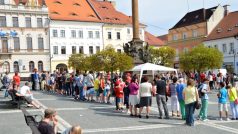 Na letošní akci Držme se chtěli pořadatelé překonat loňský úspěch. Přišlo však málo lidí.
