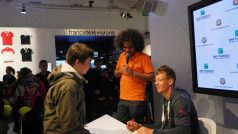 Tomáš Berdych na autogramiádě s fanoušky