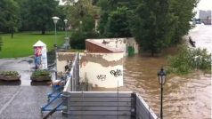 Praha - Kampa - povodeň