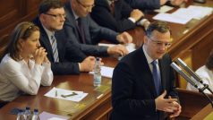 Poslanecká sněmovna 14. června 2013, premiér Petr Nečas