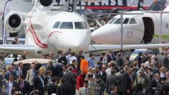 Aerosalon na letišti Le Bourget u Paříže