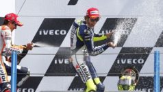 Valentino Rossi v Assenu