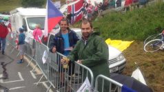 Zpravodaj ČRo Jan Šmíd drží v 18. etapě palce Romonovi Kreuzigerovi