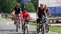 Výstavbu nového úseku cyklostezky vítají i v Chebu