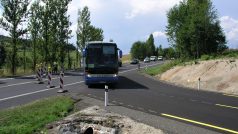 Kvůli opravě mostu vznikla nová komunikace, která dopravu odvádí na silnici třetí třídy