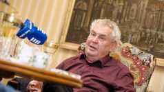 Prezident republiky Miloš Zeman v Hovorech z Lán