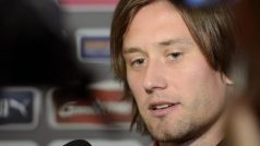 Tomáš Rosický na srazu reprezentace