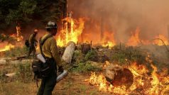 Požár Yosemitského národního parku je pod kontrolou z 80 procent